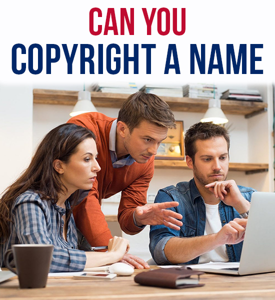 Can you Copyright a Name?